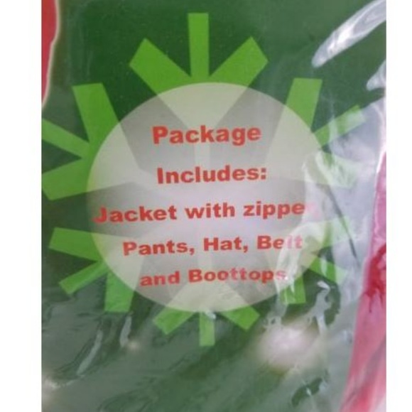 Santa Claus outfit velvet one size LAST ONE - Picture 6 of 8